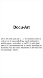 Mobile Screenshot of docuart.org